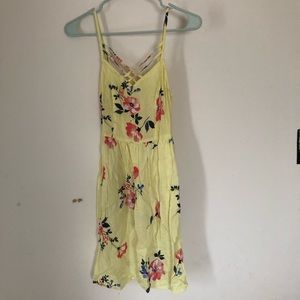 SO Heritage Yellow Floral Spring Dress